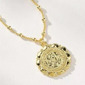 Uncommon James Gold Medallion Necklace